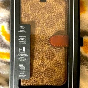 Coach Leather Case